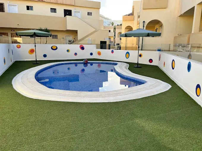 Interior of a Mareverde apartment living room